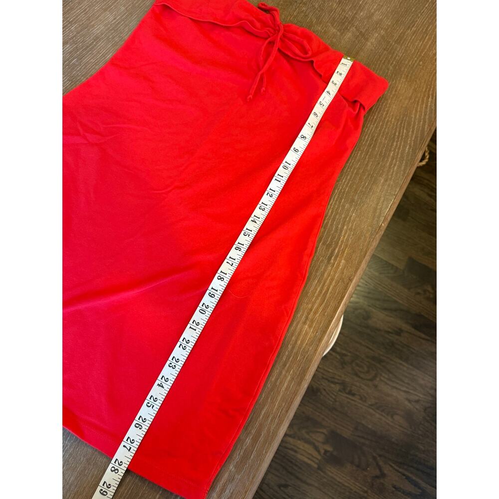 WILD FABLE Red Strapless Cotton/Spandex Summer Mini Dress XL - Picture 7 of 8